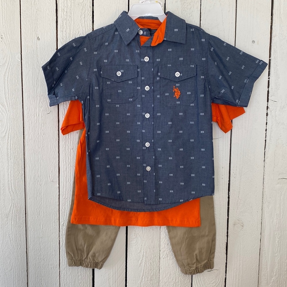 U.S. Polo Assn. 3 Piece Set Boys